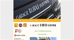 Desktop Screenshot of garagerupli.ch